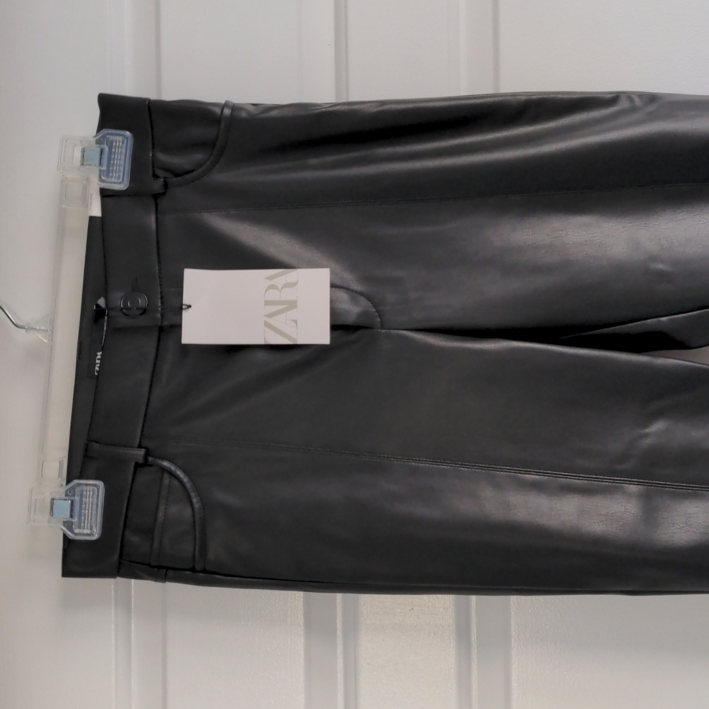 NWT Zara faux leather legging - Picture 3 of 9
